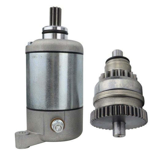 Starter Drive & Relay Solenoid for Polaris 2003-2004 Sportsman Magnum Ranger Scrambler Trail Boss ATP 330 400 425 500, 3084981 18645 SMU0061 410-54020 495713picture2