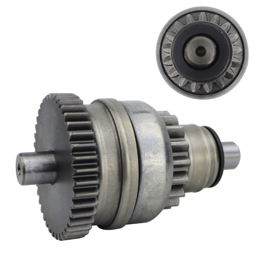 Starter Drive & Relay Solenoid for Polaris 2003-2004 Sportsman Magnum Ranger Scrambler Trail Boss ATP 330 400 425 500, 3084981 18645 SMU0061 410-54020 495713picture5