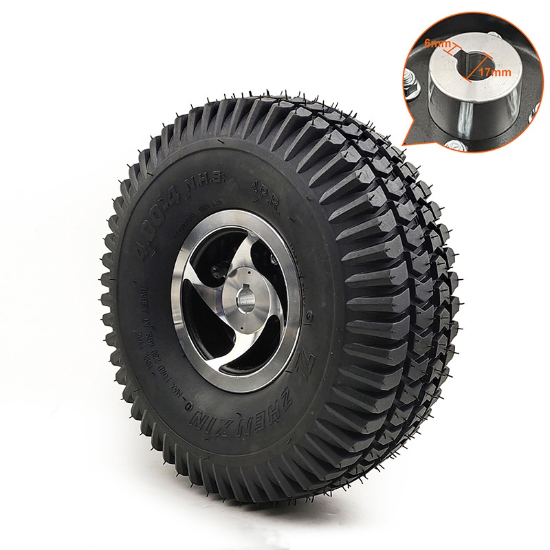 4.00-4 Highway Tire 11 inches 284MM Inner Hole 17mm