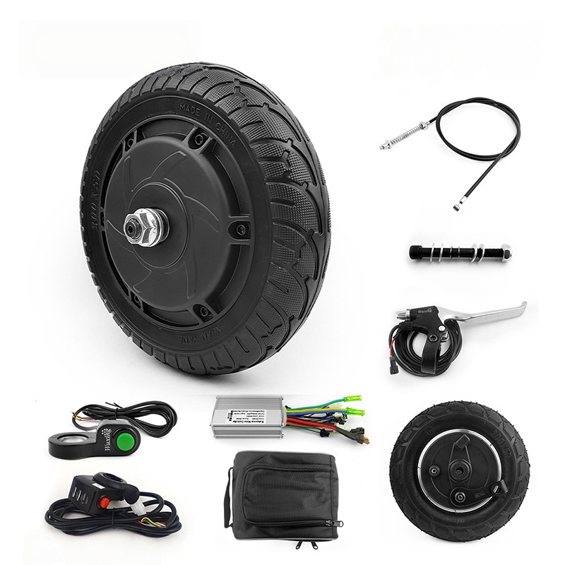 8-inch 350W brushless hub motor kit with “200x50” drum brake wheel
