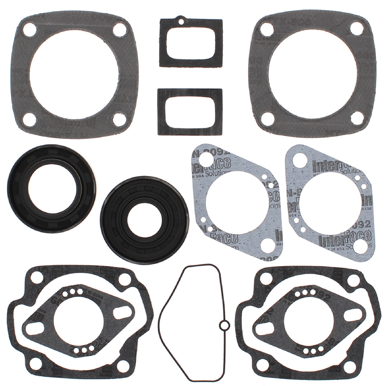 Gasket Kit with Oil Seals for Moto Ski  Nuvik 343 FC/2 1975 711026