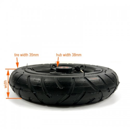 Inner diameter 10mm, 200x45 hub suitable for 8-inch inflatable electric scooterspicture4