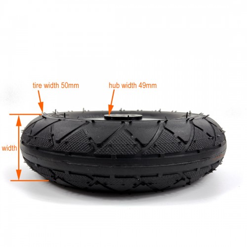 8-inch road skateboard alloy wheel hub diameter 10mm 200*50picture4
