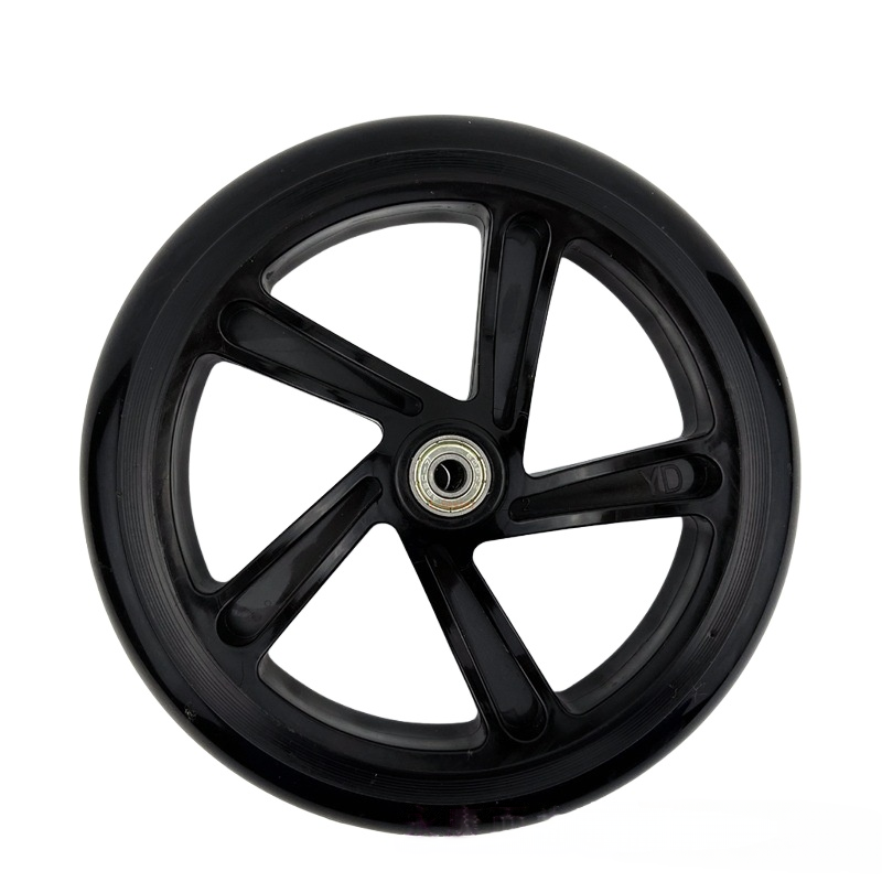 8-inch scooter wheel with bearings and 5 spokes