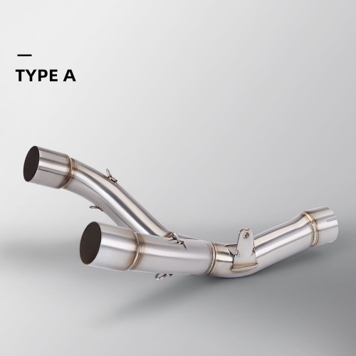 For CRF450 CRF 450 RX CRF450RX 2015 2016 Motorcycle Exhaust System Left&Right Mid Connect Pipe Slip on 320mm Muffler Tipspicture2