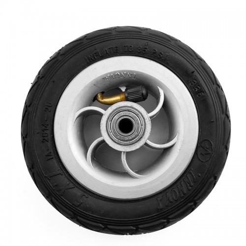 5-inch inflatable wheel metal hub 5x1 electric hand truckpicture2