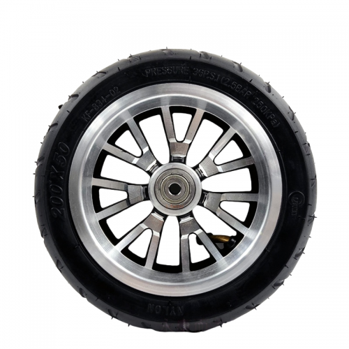 8-inch 200x50 inflatable tire with 8mm bearing hole diameter for scooters