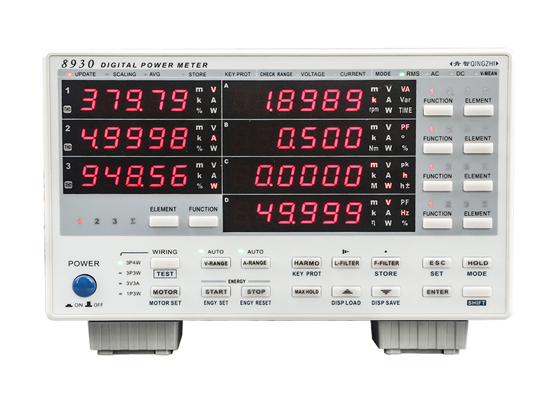 8930 Three-phase power meter