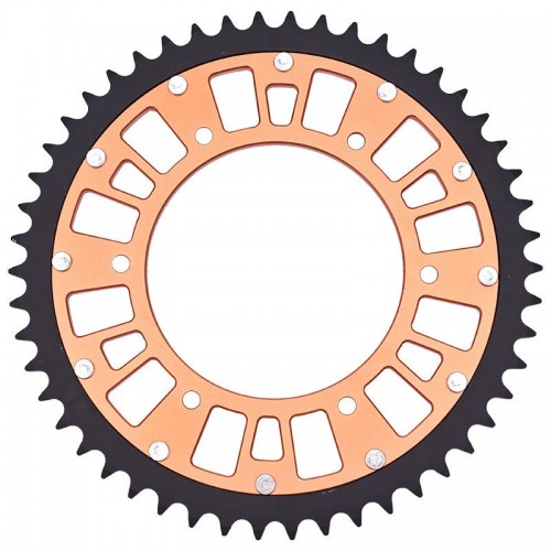 Motorcycle Rear Sprocket 520-50T Perfect Fit for 1988-2002 for KTM 380SX Motocross 2000-2002 400EXC Racing