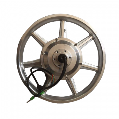 14-inch single-axis wheelchair brushless hub motor disc brakepicture2