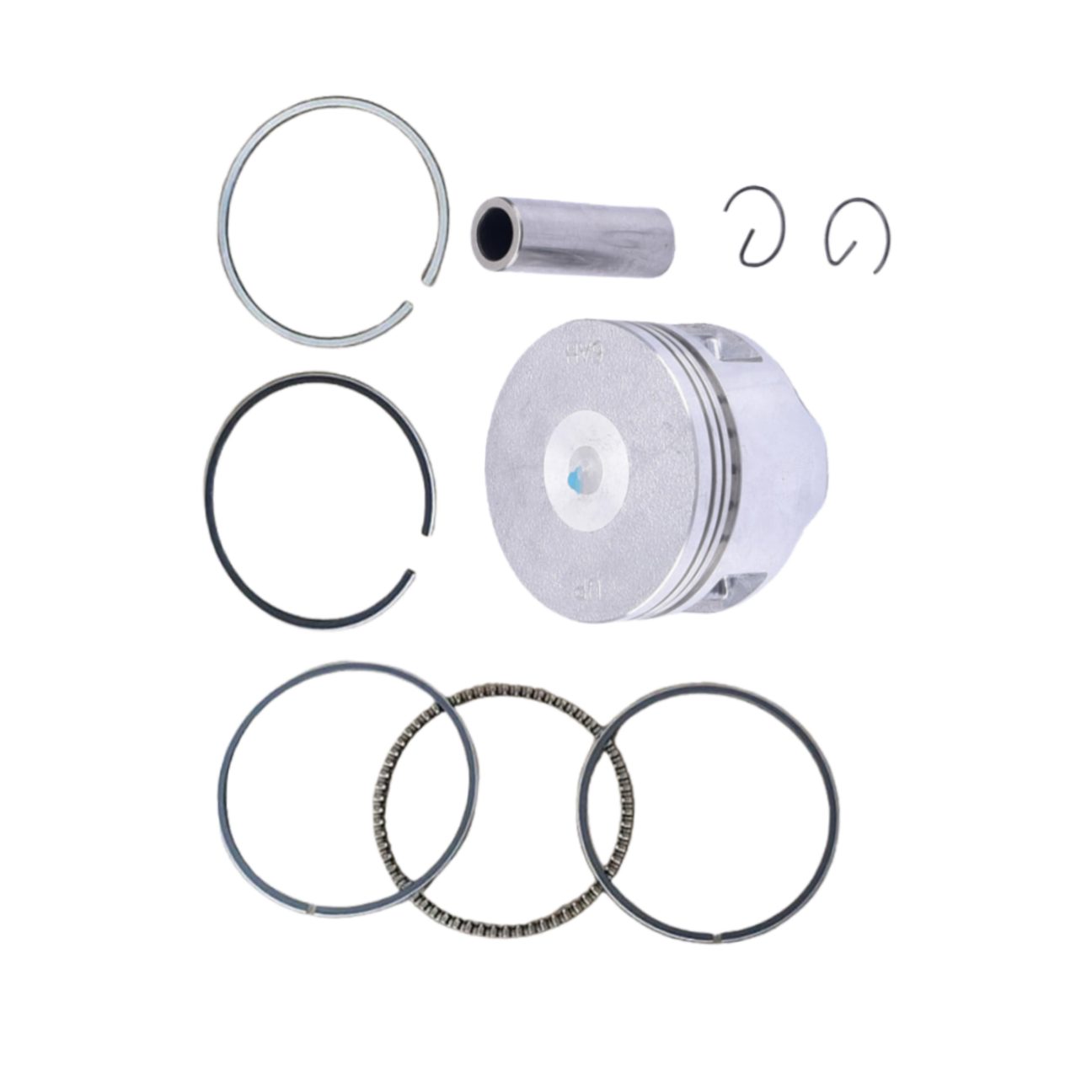 6AH-11631-00 Piston Set Fit Yamaha Outboard Engine 15HP 20HP 4-Stroke 2-Cylinder