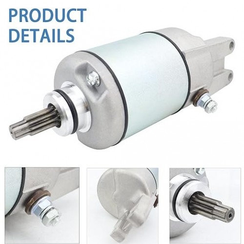 Starter Motor & Solenoid Relay & Ignition Switch for Honda FourTrax Foreman Rubicon TRX500FA 2001-2014, TRX500FGA 2004-2008, TRX500FPA 2009-2014, 31200-HN2-A01, 31200-HN2-003picture4