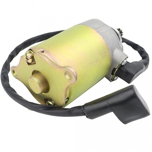 Starter Motor & Solenoid Relay Fit for GY6 Engine 125CC 150CC ATV Scooter Moped Go Kart Quad 4 Wheelers Taotao SUNL Coolster Bajapicture4