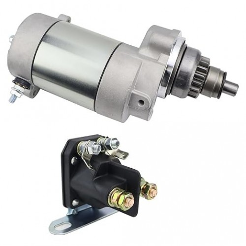 Starter Motor with Drive & Relay for Polaris Trail Blazer 250 2005-2006 3083646 3083760 3084403 3085393 SM-8 SM13298picture3