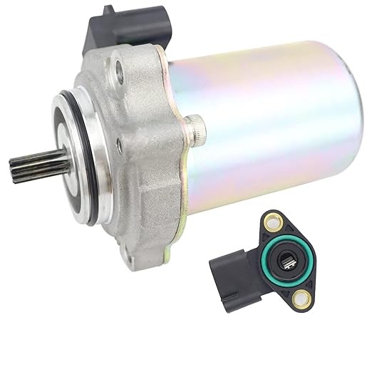 Power Shift Control Motor & Angle Sensor Compatible with Honda Rancher 420 TRX420FA/FE/TE/FPA/FPE, Foreman 500 TRX500FE/FA/FPE, Pioneer 500 1000, Replace 430-58007 CMU0004 31300-HP5-601picture1