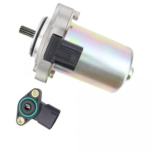 Power Shift Control Motor & Angle Sensor Compatible with Honda Rancher 420 TRX420FA/FE/TE/FPA/FPE, Foreman 500 TRX500FE/FA/FPE, Pioneer 500 1000, Replace 430-58007 CMU0004 31300-HP5-601picture7