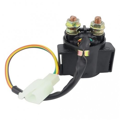 Starter Motor & Drive & Solenoid Relay Fit for GY6 47cc 49cc 50cc 60cc 80cc 100cc Scooter 139QMB/QMA Moped ATV Go Karts Taotao SUNL ROKETA Tank JCLpicture5