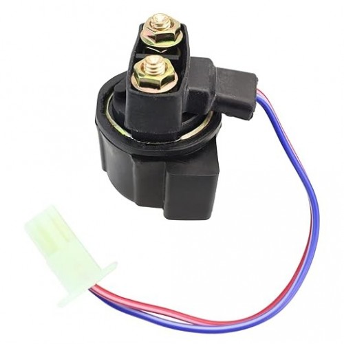 Starter Motor & Solenoid Relay & Ignition Switch Replacement for Honda ATV FourTrax 300 TRX300 TRX300FW 1988-2000 31200-HC4-023 31200-HC4-033 SM13213 128000-4400picture5