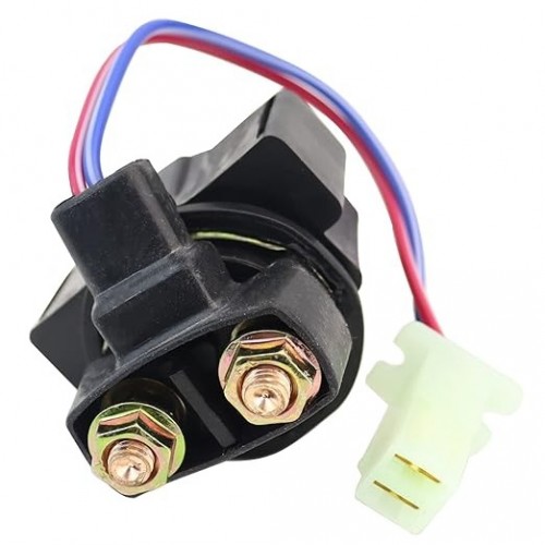 Starter Motor & Solenoid Relay & Ignition Switch Replacement for Honda ATV FourTrax 300 TRX300 TRX300FW 1988-2000 31200-HC4-023 31200-HC4-033 SM13213 128000-4400picture6