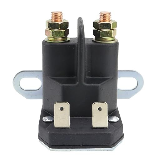 Starter Solenoid Relay for MTD for Cub Cadet Lawn Tractor 725-04439, John Deere AM138068 LA100 LA105 LA110 LA115 LA120 LA125 LA135 LA140 LA145 LA150 LA155 L100 L105 L108 L110 L111 L118 L120picture1