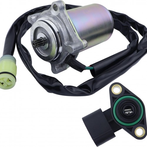 Power Shift Control Motor & Angle Sensor for Honda Rancher TRX350 TRX350FE TRX350TE 2002-2006, 31300-HN5-A11 CMU0003 463731