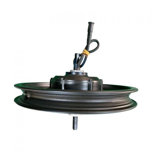 Brushless DC 14-inch integrated wheel 24V electric vehicle motorpicture2