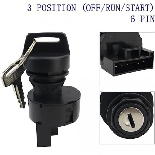 Starter Motor & Solenoid Relay & Ignition Switch for Polaris Sportsman 400 500 2006-2012, Hawkeye 400 2011-2012, Scrambler 500 2007-2012, Ranger 500 2006-2009, 3090188 3084981picture7