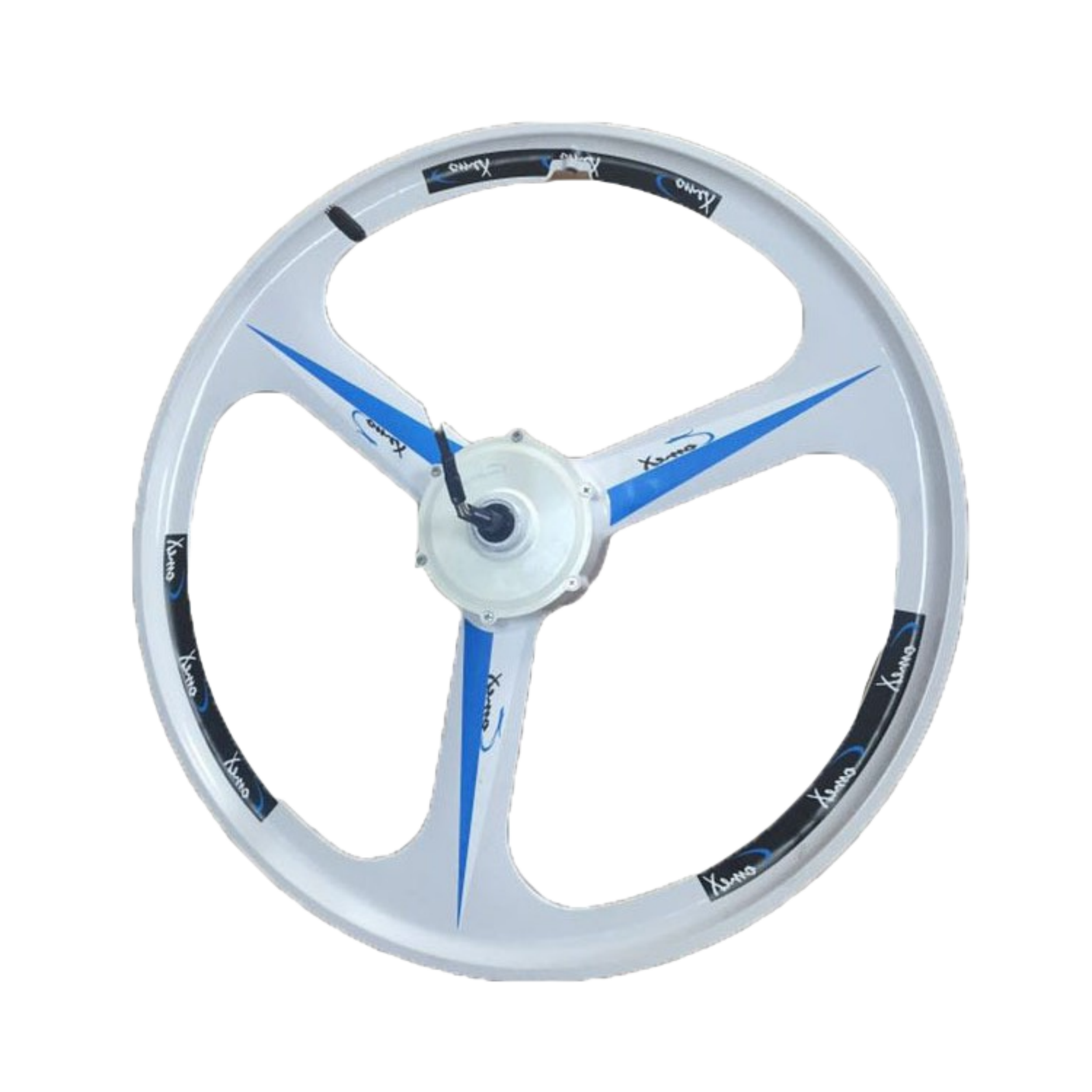 48V 20-inch magnesium alloy wheel motor three-blade bicycle