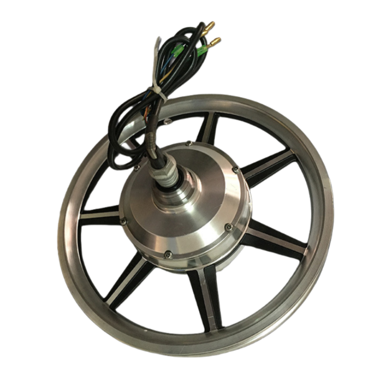 14-inch 24V Hub Motor for Electric Bicycles with Brake