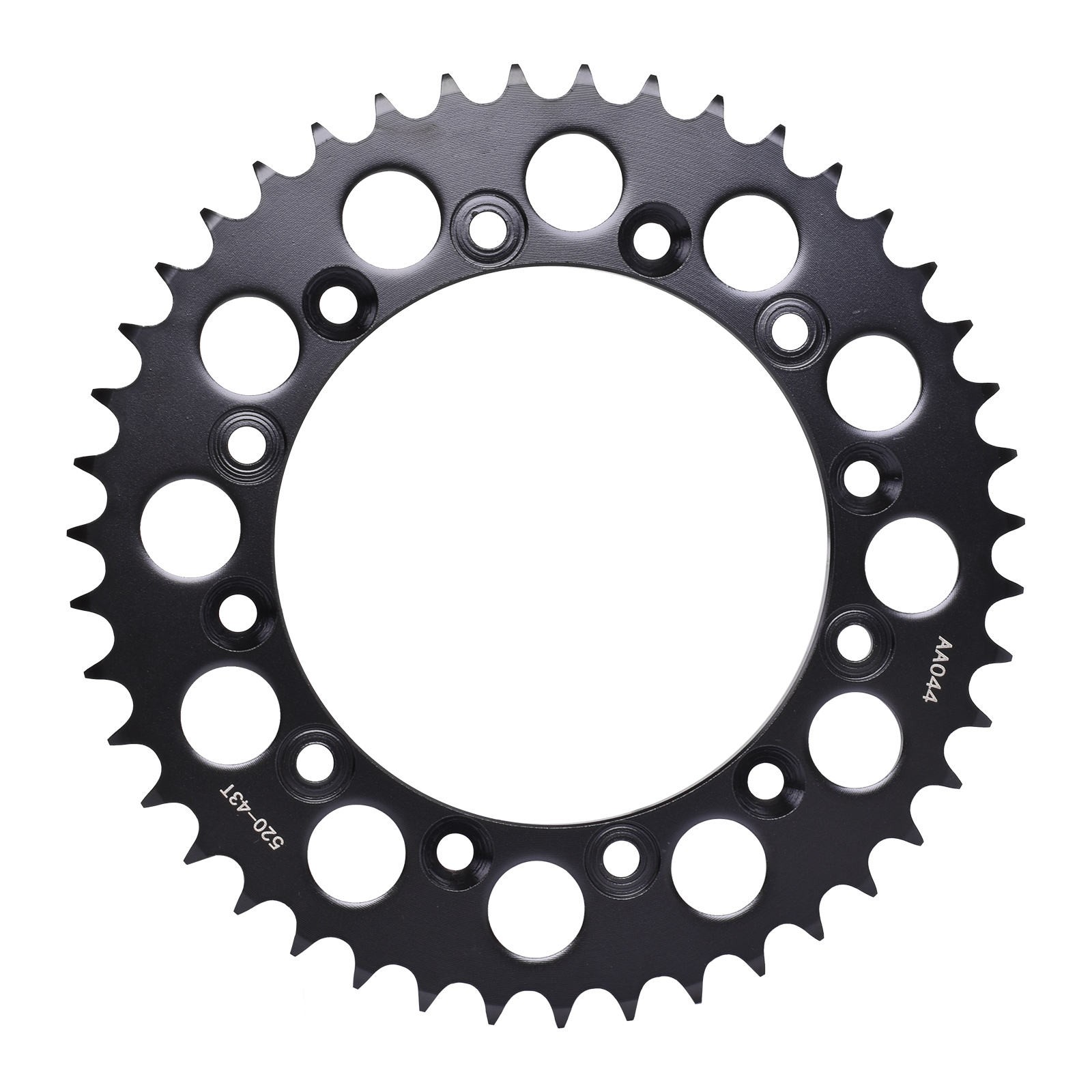 Carburizing Steel Rear Sprocket 520-43T for Yamaha WR250 R-X 2008-2020