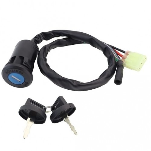 Starter Motor & Solenoid Relay & Ignition Switch for Honda Recon 250 TRX250TE ES TRX250TM FourTrax 2008-2020, Starter for Honda Recon 250 31200-HM8-B61, 410-54133, SMU0478picture7