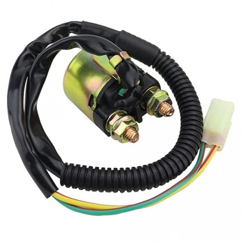 Starter Motor & Solenoid Relay & Ignition Switch for Honda TRX300EX Sportrax 300 EX 2007-2008, TRX300X 2009, Sportrax TRX300EX 300 EX Starter for Honda, 31200-HM3-671 SM13422 SMU0029 18329picture5