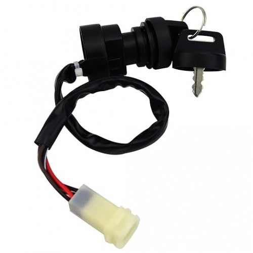 Starter Motor & Relay & Ignition Switch for Yamaha Warrior 350 YFM350 1987-1995 Moto 4 350 YFM350 1987-1995 Big Bear 350 YFM 350 4X4 1990-1994 TerraPro 350 YFP350 1988 1UY-81890-00-00picture5