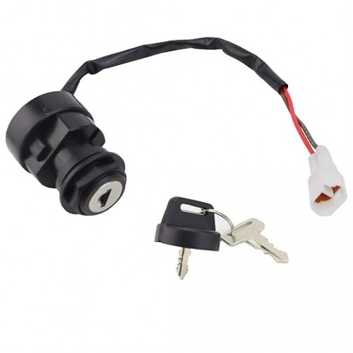 Starter Motor & Solenoid Relay & Ignition Switch for Yamaha Warrior 350 YFM350 2002 2003, 1UY-81890-00-00, 1YW-81800-50, 1UV-81800-50, SMU0065picture6