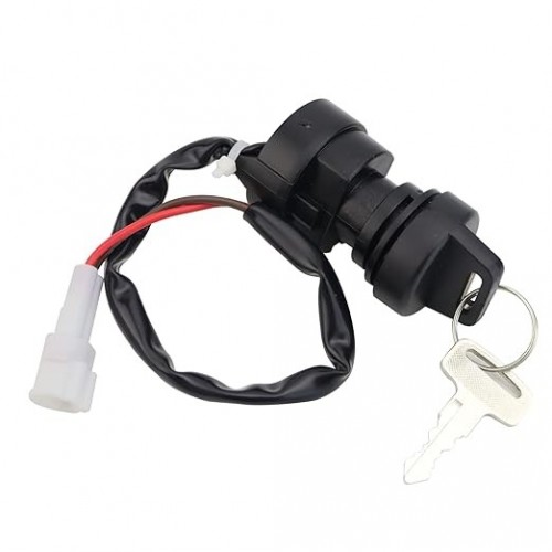 Starter Motor & Solenoid Relay & Ignition Switch for Yamaha Raptor 350 YFM350R 2004-2013, 1UY-81890-00-00, 1YW-81800-50, 1UV-81800-50, SMU0065picture6