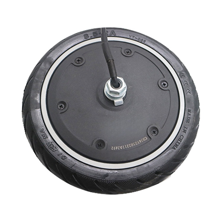 8.5-inch electric scooter hub motor with solid tires, 36V 350W