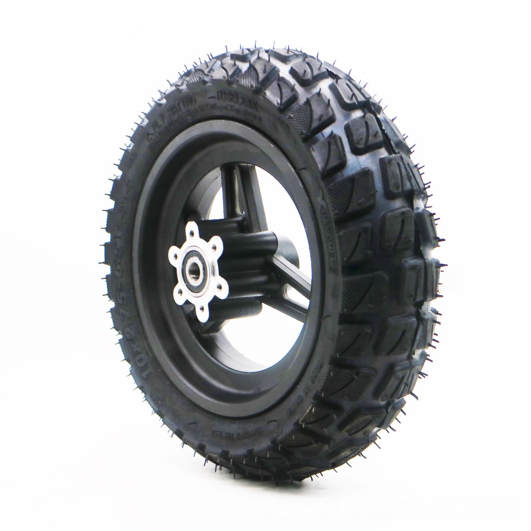 Aluminum alloy rubber wheels Solid electric vehicle