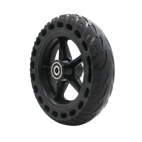 8-inch electric scooter front wheel auxiliary wheelpicture3