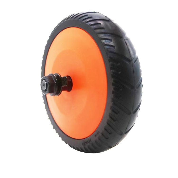 6-inch children's scooter plastic motor, orange
