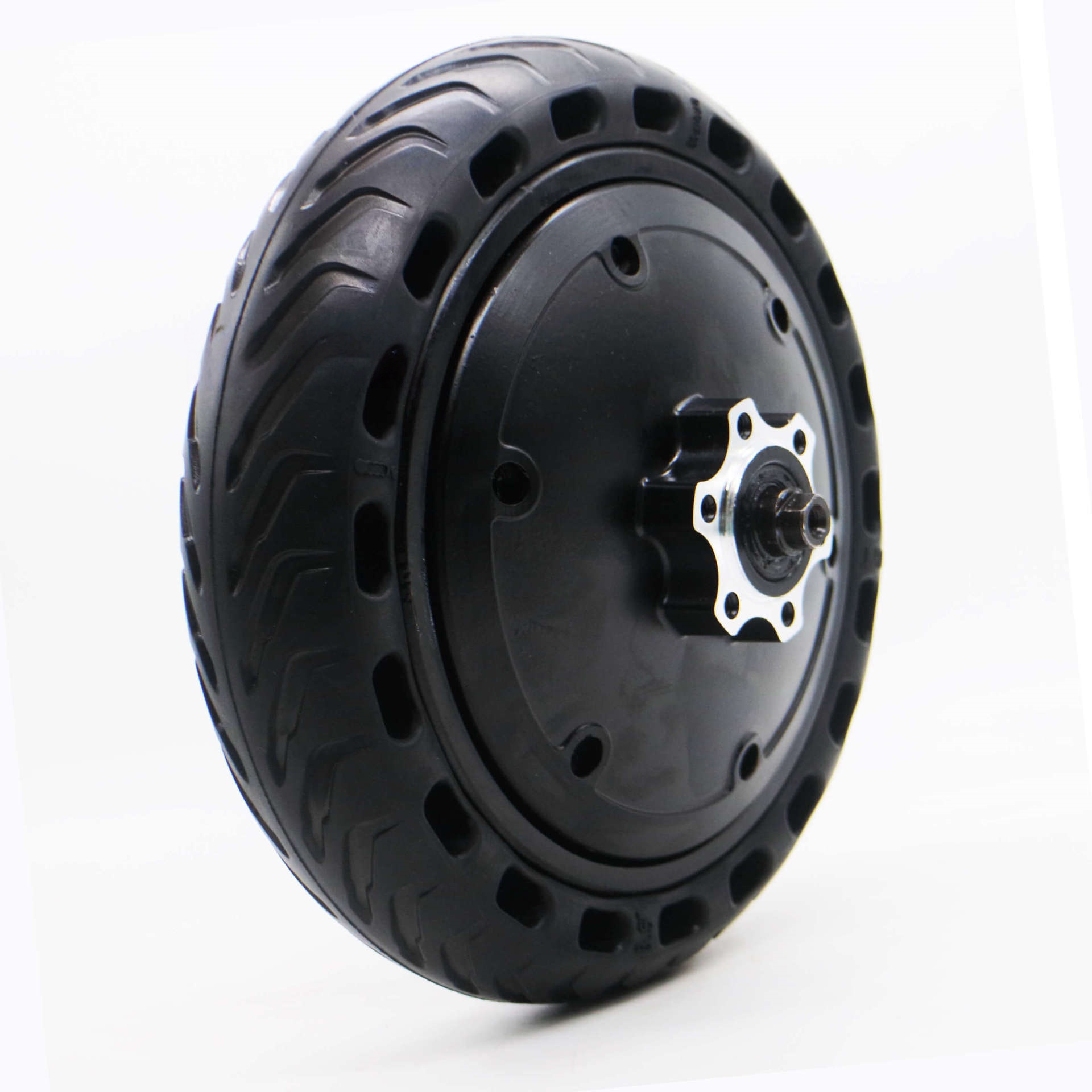 8.5-inch scooter disc brake motor solid tire 350W500W brushless