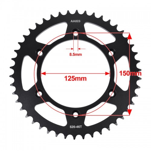Sprocket and Chain Set for Husayarna 701 Enduro 450FS for KTM 350 EXC-Fpicture3