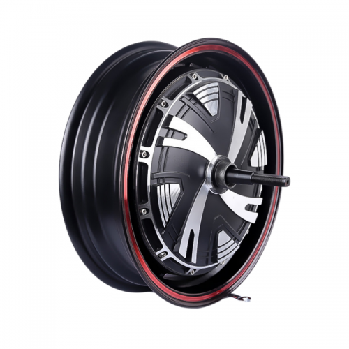 72V Electric Motorcycle DC Brushless Motor with Hub Tirepicture2