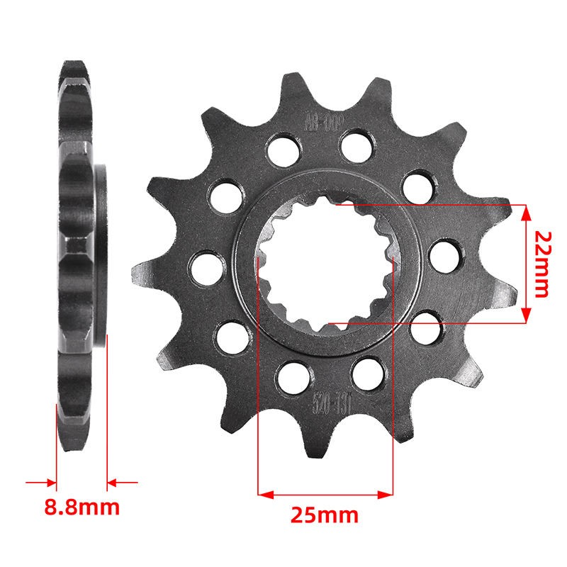 Front Sprocket 520-13T for KTM 250MX 250EXC-F 250EXC 250MX 250Enduro 150EXC 150SX 150XC