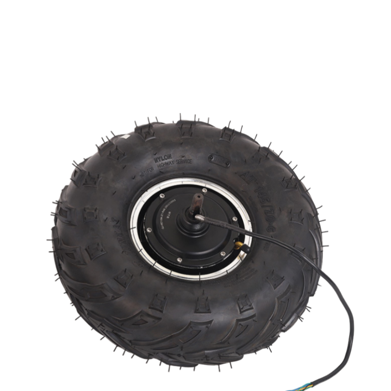 Electric Vehicle DC Brushless Motor with Tire Balance High Speed