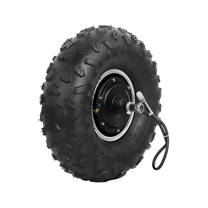 DC Brushless Gear Motor 6-inch Three-wheel Electric Vehicle