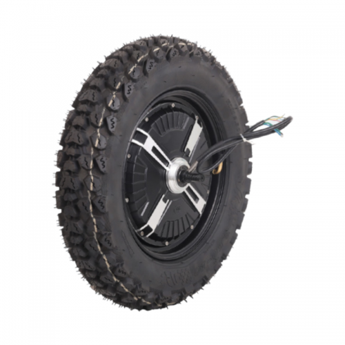 120W Electric motorcycle hub motor with hub tire DC brushlesspicture2