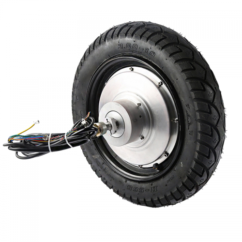 Servo Hub Motor 24V ~48V Electric Vehicle with Tirespicture2