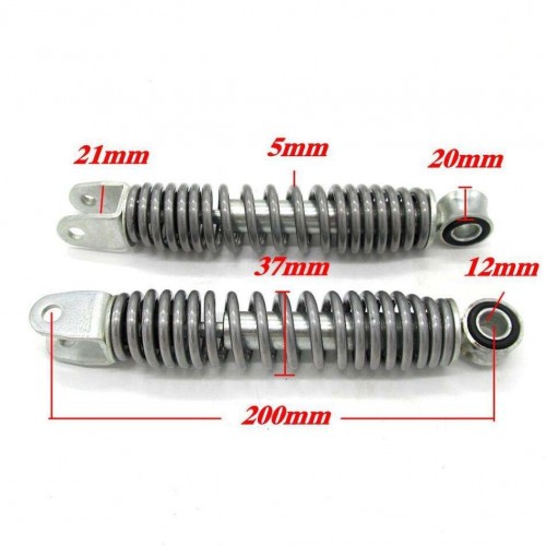 Motorcycle Rear Shock Springs Suspension Absorber for Yamaha Y-Zinger PW50 PW 50 1989~2012picture3