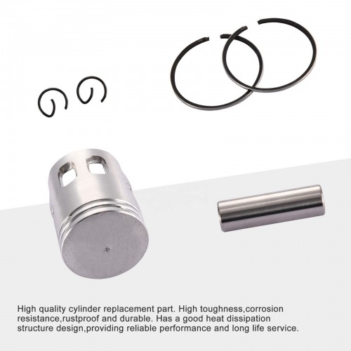 40mm Piston Assembly Kit Replacement for Yamaha PW50 2 Stroke 50ccpicture3