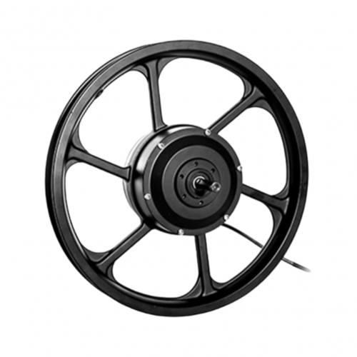 48V 350W Aluminum Alloy Integrated Wheel Motor Electric Bicyclepicture4